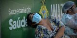 Famílias com doentes fazem fila para tentar comprar oxigênio em Manaus