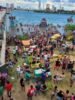 “Juazeiro: domingo de calor, rio cheio, aglomeração e, certamente, vírus!” por Sibelle Fonseca