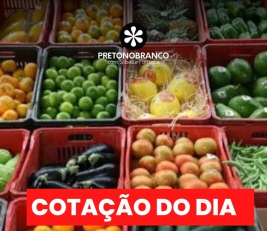 Confira a cotação dos hortifrutigranjeiros comercializados no Mercado do Produtor de Juazeiro nesta quinta-feira