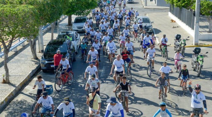 “O momento de ser pai e estar do lado é agora”: Tradição e emoção marcam o 25º Passeio Ciclístico do Dia dos Pais no bairro Tabuleiro em Juazeiro