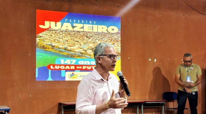 Vice-prefeito Tiano Félix representa prefeito Andrei em audiência pública na zona rural de Juazeiro e reforça compromisso com a escuta popular