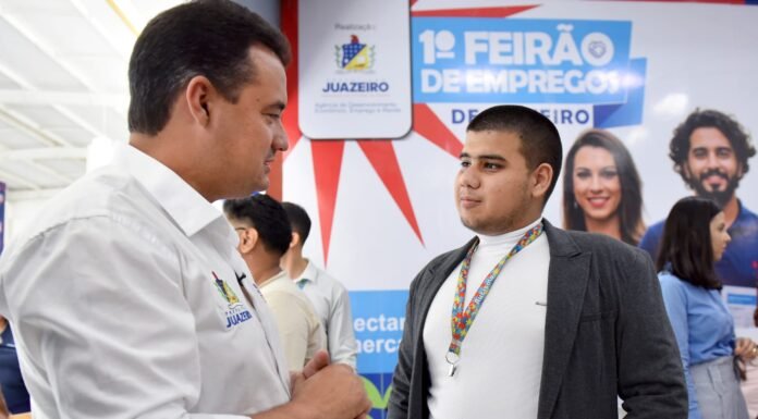 Prefeito participa do 1º Feirão de Empregos e destaca compromisso com a geração de oportunidades e o desenvolvimento socioeconômico de Juazeiro