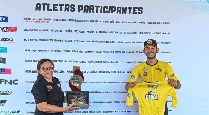 Atleta juazeirense é campeão na Paraíba do 2⁰ Tour de Jampa de Ciclismo