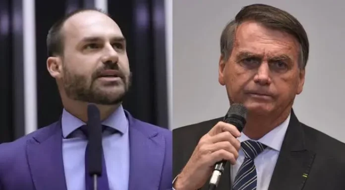 Mensagens revelam Eduardo Bolsonaro xingando o pai: “VTNC, ingrato do c…”; parlamentar diz que são “conversas privadas, absolutamente normais, entre pai e filho e seus aliados”