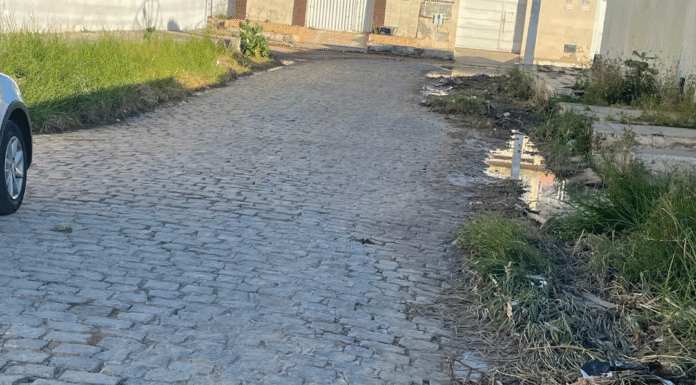 Morador do Dom Tomaz reclama de falta de limpeza e iluminação pública na Rua Brasília, em Juazeiro: “desde junho solicitei à SESP os serviços”; órgão responde