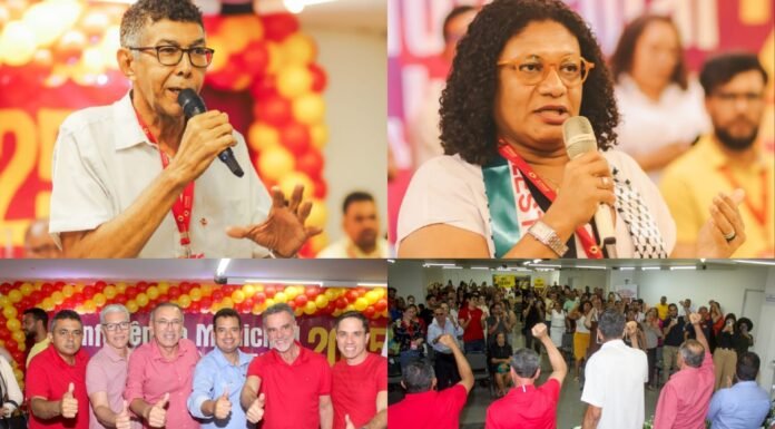 Conferência PCdoB Juazeiro: Durante o evento, foi eleita primeira mulher na vice-presidência e filiados reafirmam pré-candidatura de Zó do Sertão à reeleição