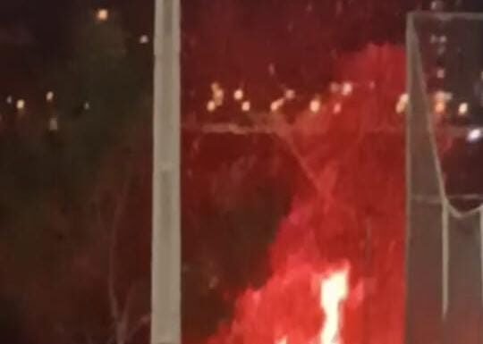 Princípio de incêndio foi registrado no Parque Fluvial, Orla II de Juazeiro