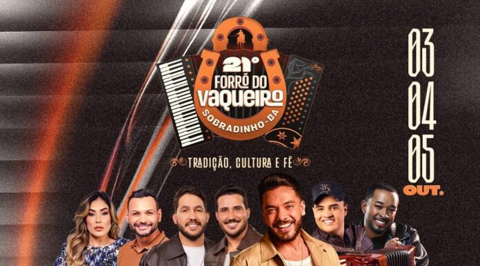 21º Forró do Vaqueiro: Prefeito Cleivynho Sampaio anuncia atrações da festa que acontece nos dias 3, 4 e 5 de outubro