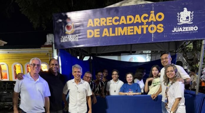Fé que alimenta: Juazeiro Sem Fome arrecada 1,5 tonelada de alimentos no Canta Juazeiro com Maria