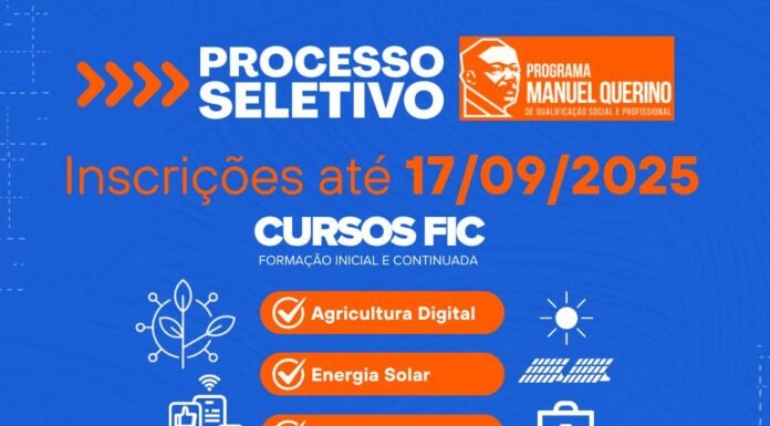 IFSertão PE e Prefeitura de Sobradinho abrem inscrições para cursos profissionalizantes gratuitos; confira mais informações
