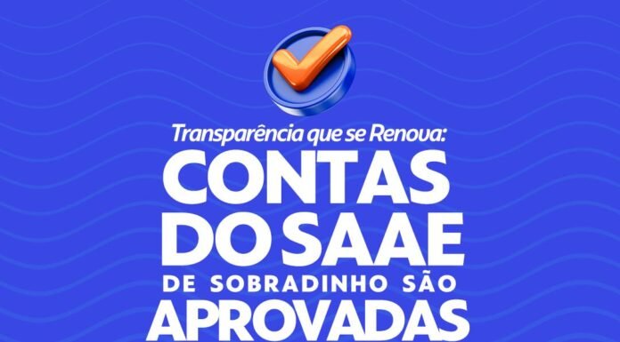 Transparência: Pelo 4º ano consecutivo, Tribunal de Contas dos Municípios aprova contas do SAAE Sobradinho